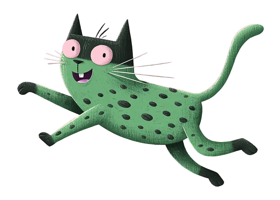 Green Cat