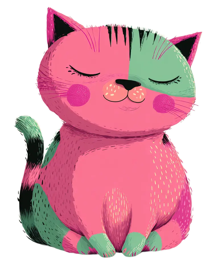 Pink Cat