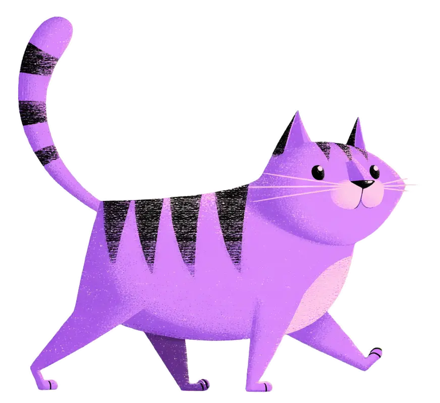 Purple Cat